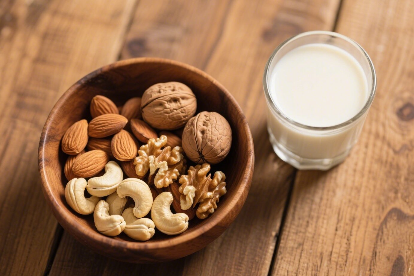 Hạnh nhân và các loại hạt giúp bổ sung magie, omega-3 cho sự phát triển chiều cao