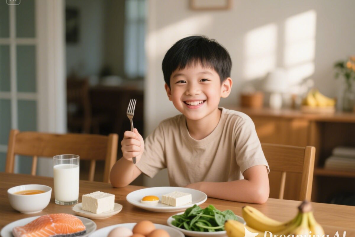 Thực phẩm giúp tăng chiều cao tự nhiên cho trẻ em và thanh thiếu niên
